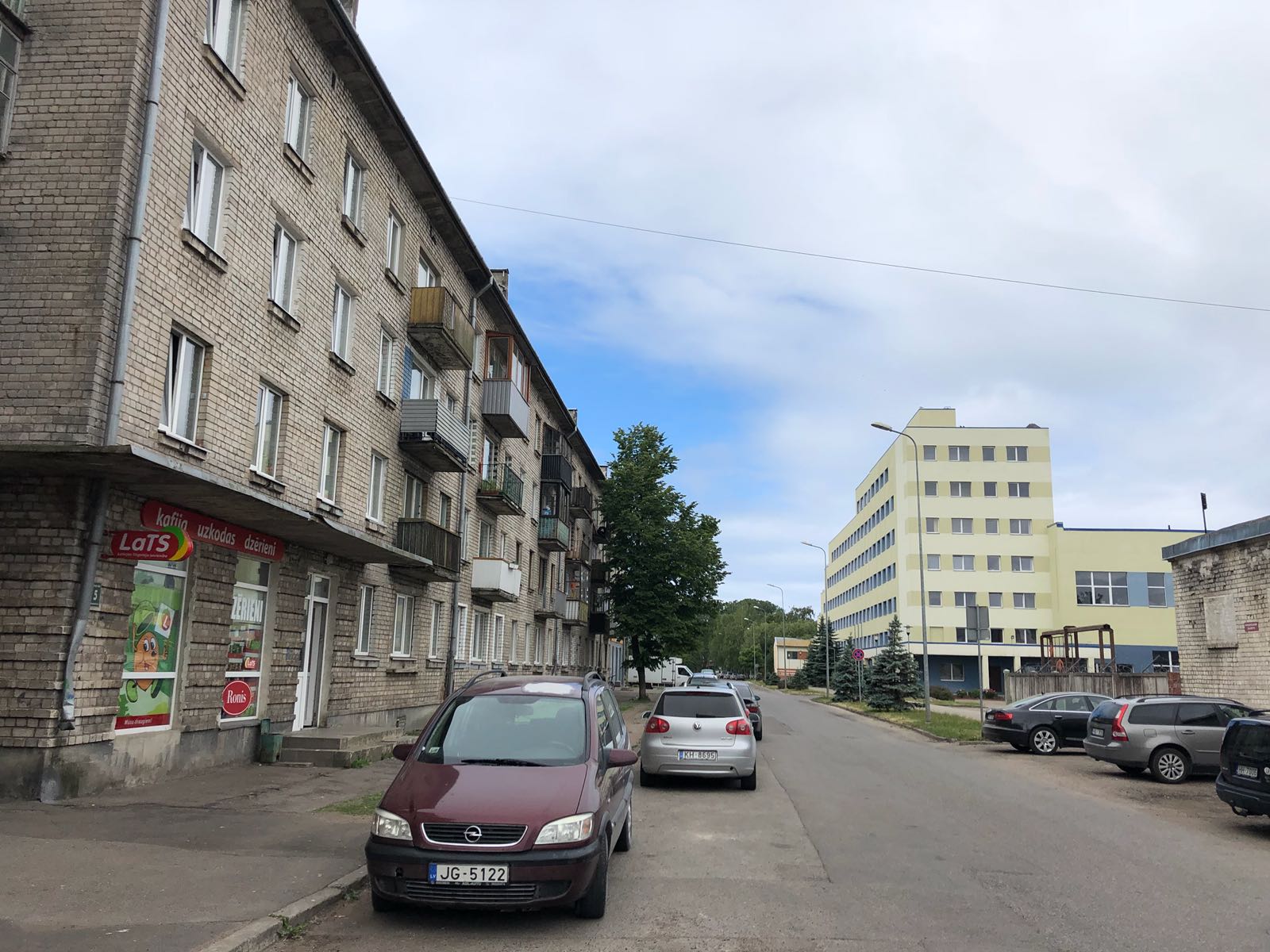 2-room apartment in the center of Liepaja